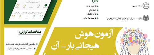 اینفوگراف آزمون هوش هیجانی بار - ان