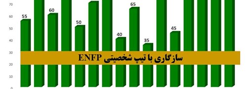 سازگاری تیپ شخصیتی ENFP با دیگر شخصیت های MBTI