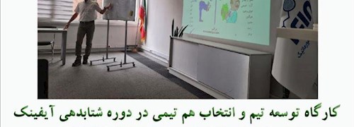 کارگاه توسعه تیم و انتخاب هم تیمی در دوره شتاب دهی آیفینک